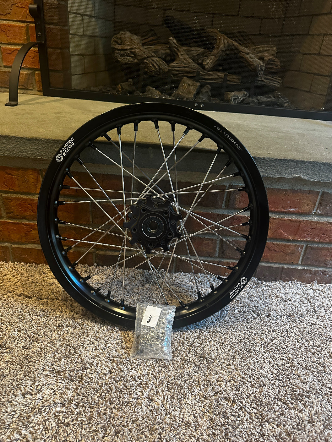 16/1.85 Wheel for Surron Light Bee X/S (No Tire), Segway x160/x260, Eride pro s/ss,