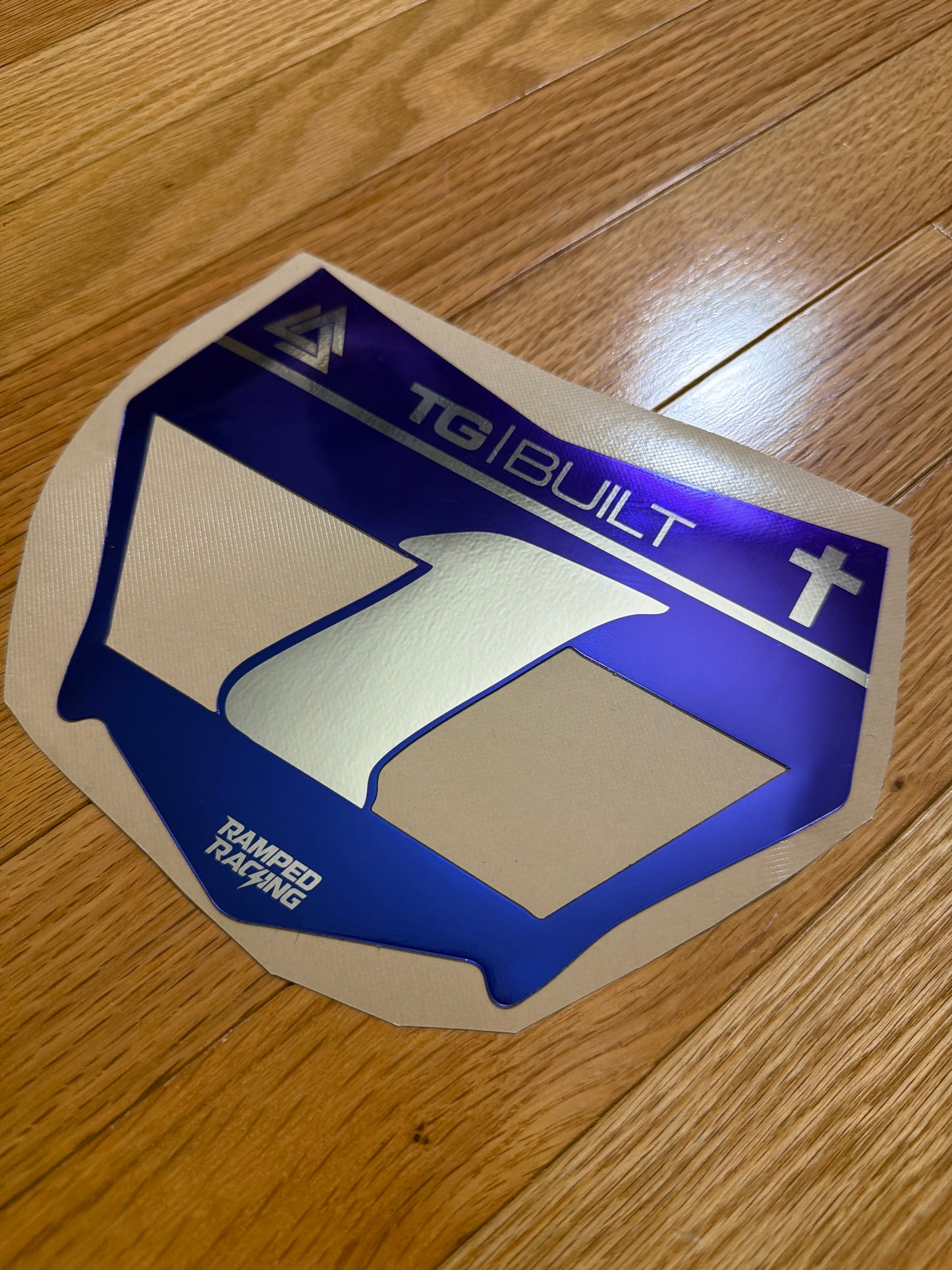 Chrome/Clear #1 Motocutz (Vented Cut)