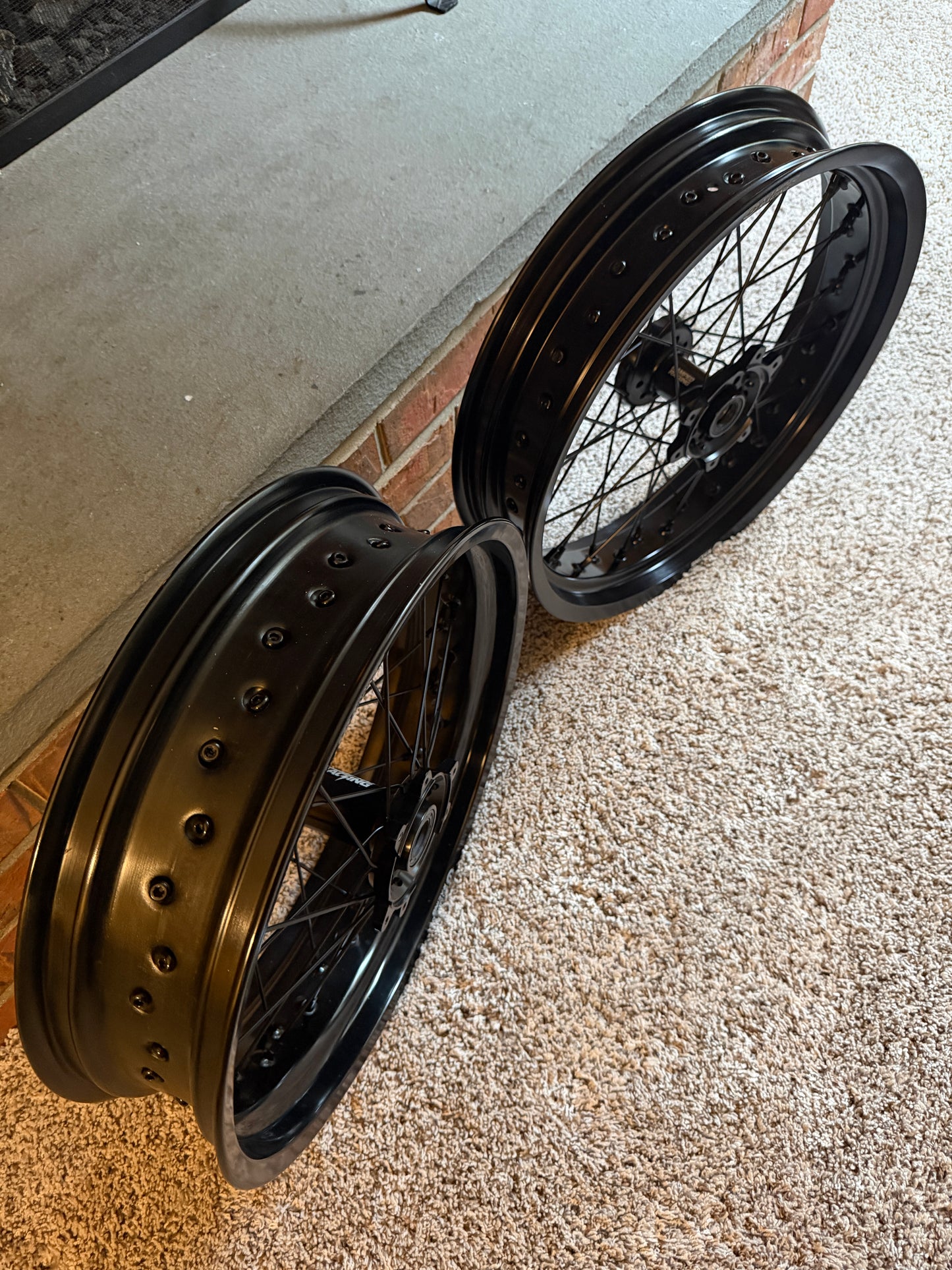 17/17 Ultrawide Supermoto Wheel Set for Surron Ultra Bee (No Tires)