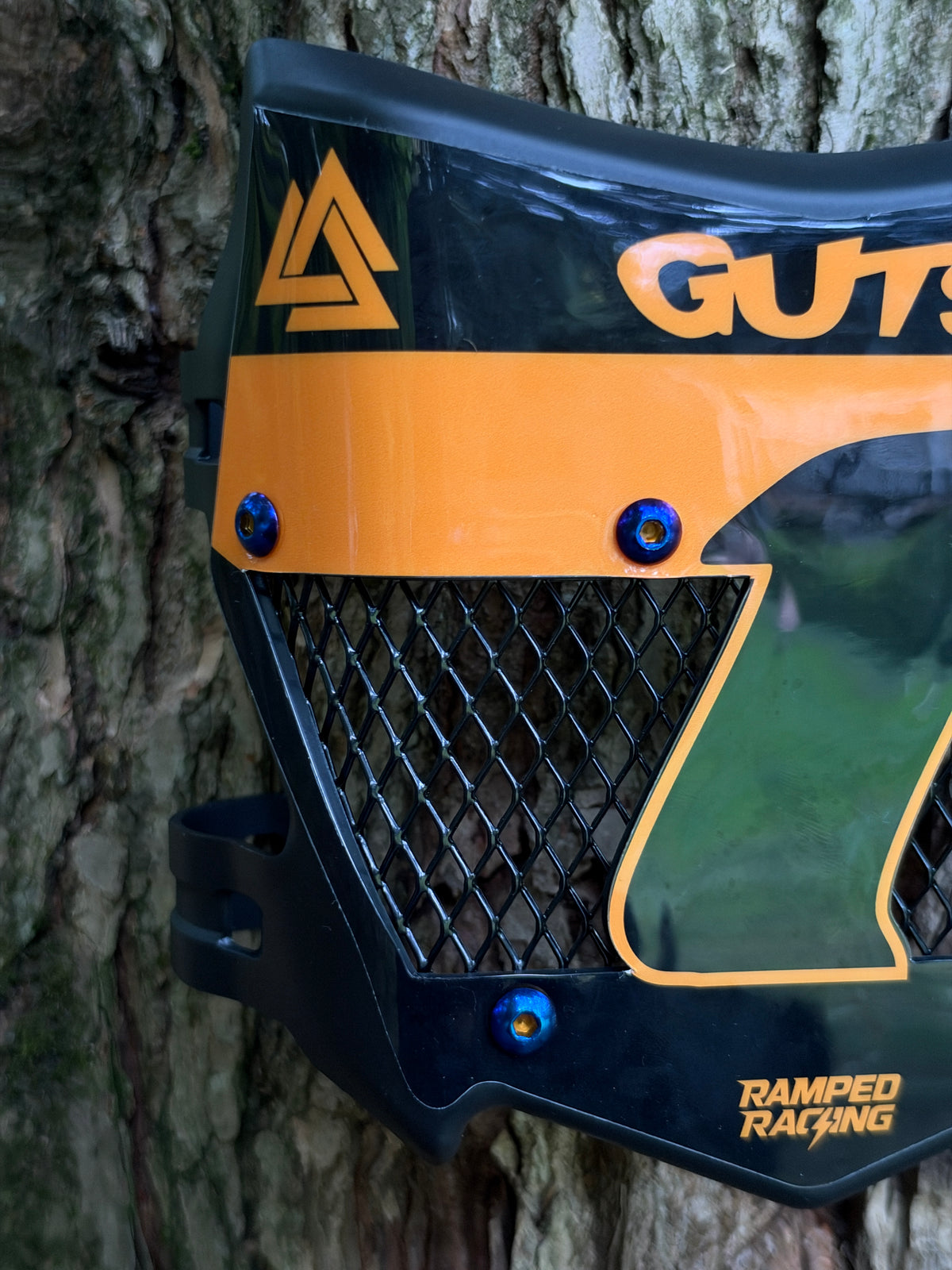 Custom Vented Plate Podium Style (Black)