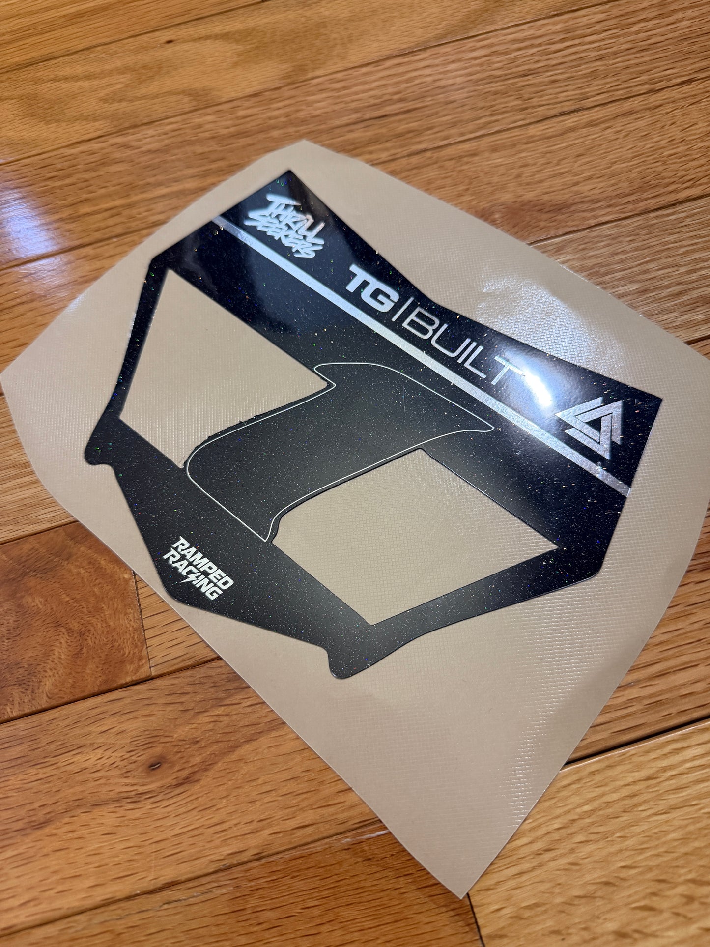 Chrome/R Sparkle #1 Motocutz (pre vented)