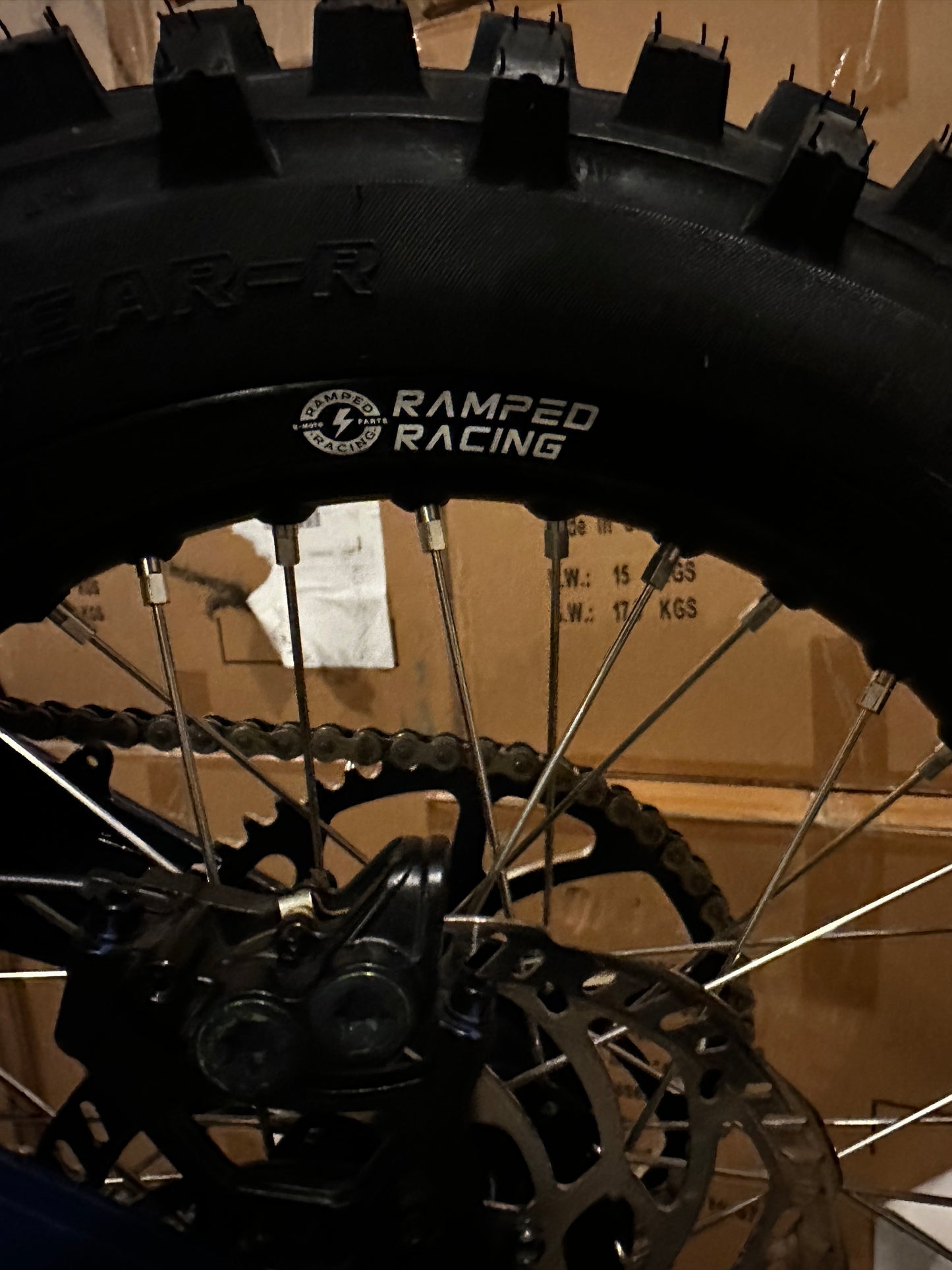 16/1.85 Wheel for Surron Light Bee X/S (No Tire), Segway x160/x260, Eride pro s/ss,