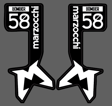 Marzocchi Bomber 58 Decal