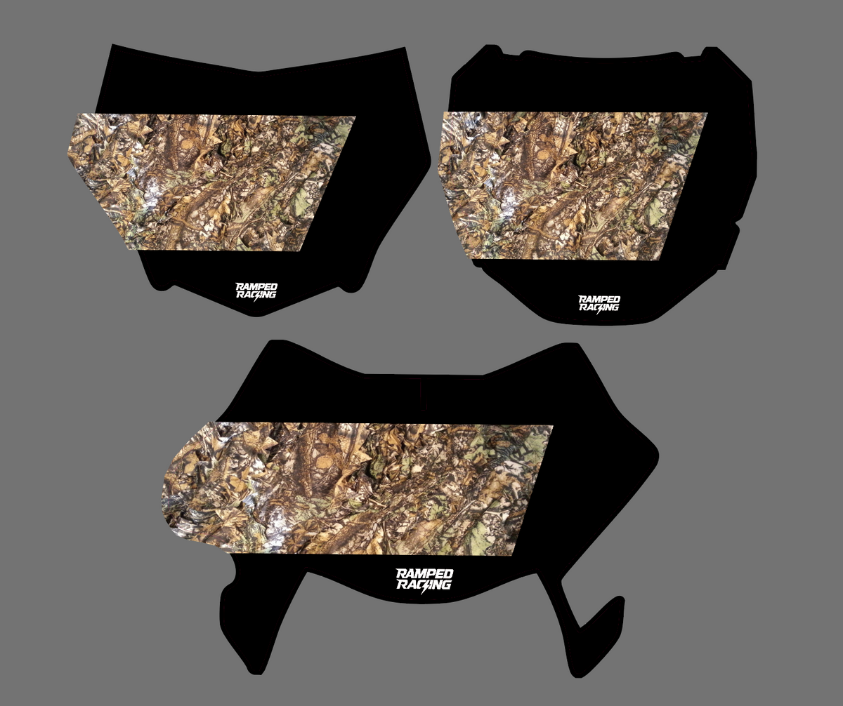 Camo Number Plate
