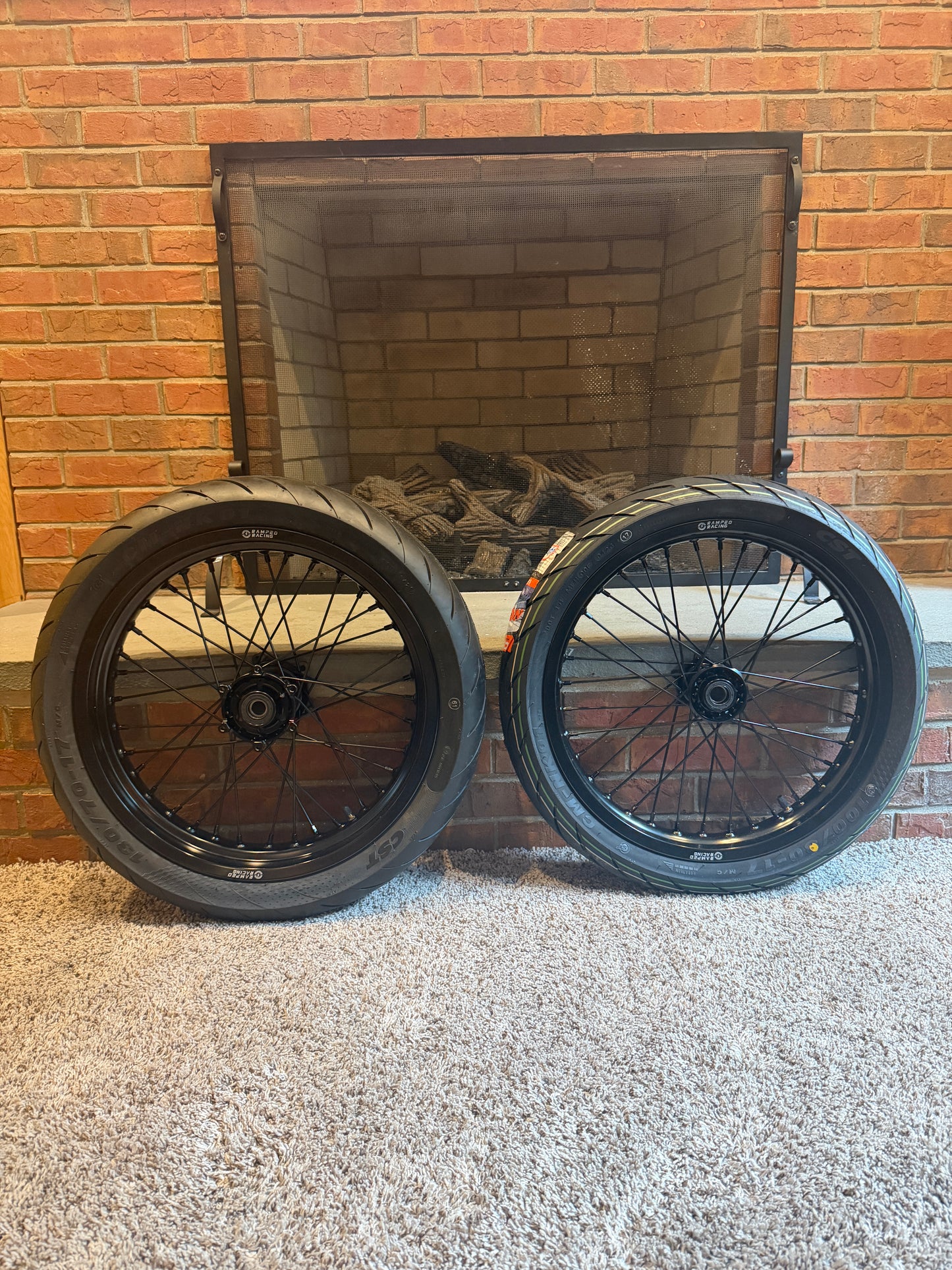 17/17 Ultrawide Supermoto Wheel Set for Surron LBX 2 (PREE ORDER)