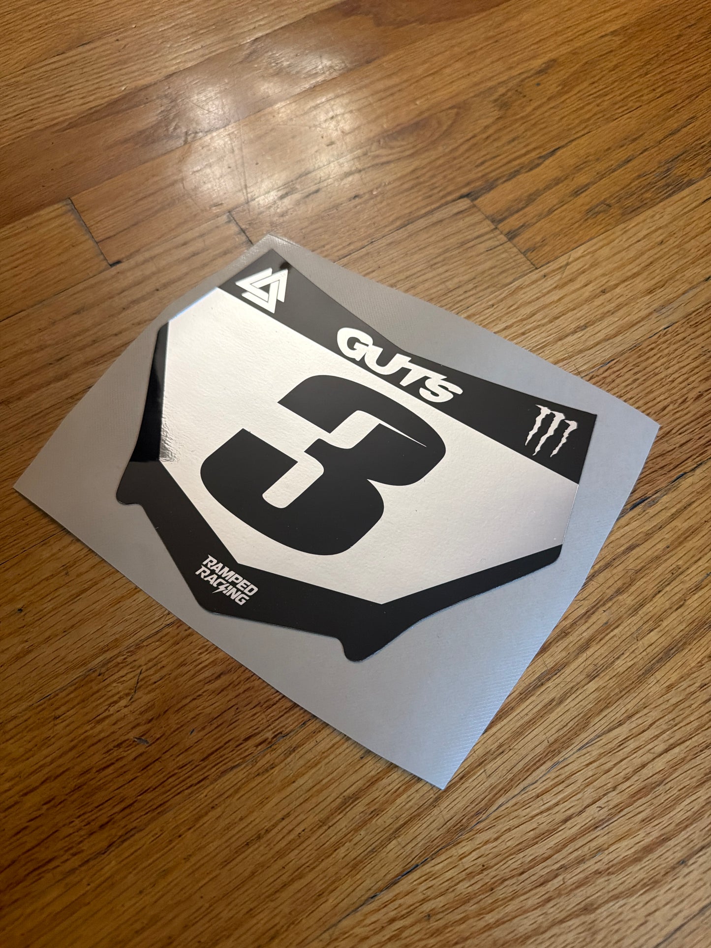 Chrome/Clear #3 Motocutz