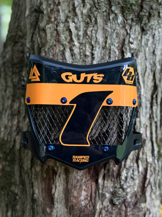 Custom Vented Plate Podium Style (Black)