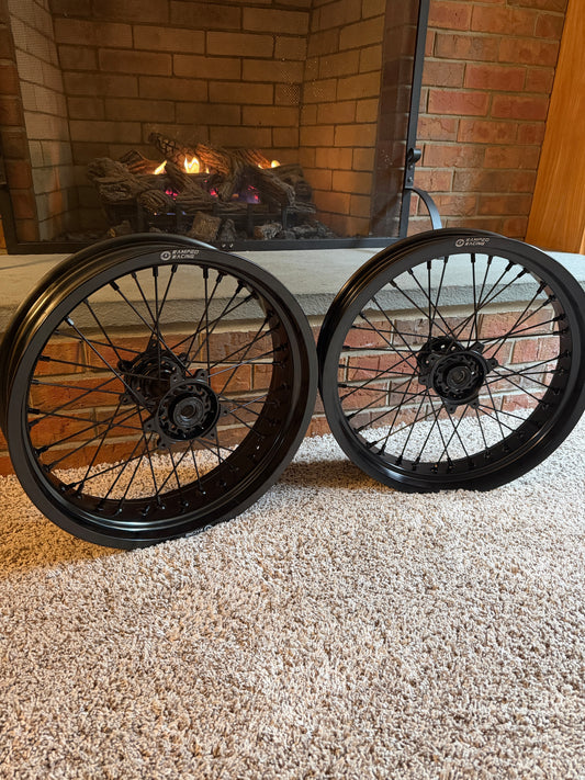 17/17 Ultrawide Supermoto Wheel Set for Surron Ultra Bee (No Tires)