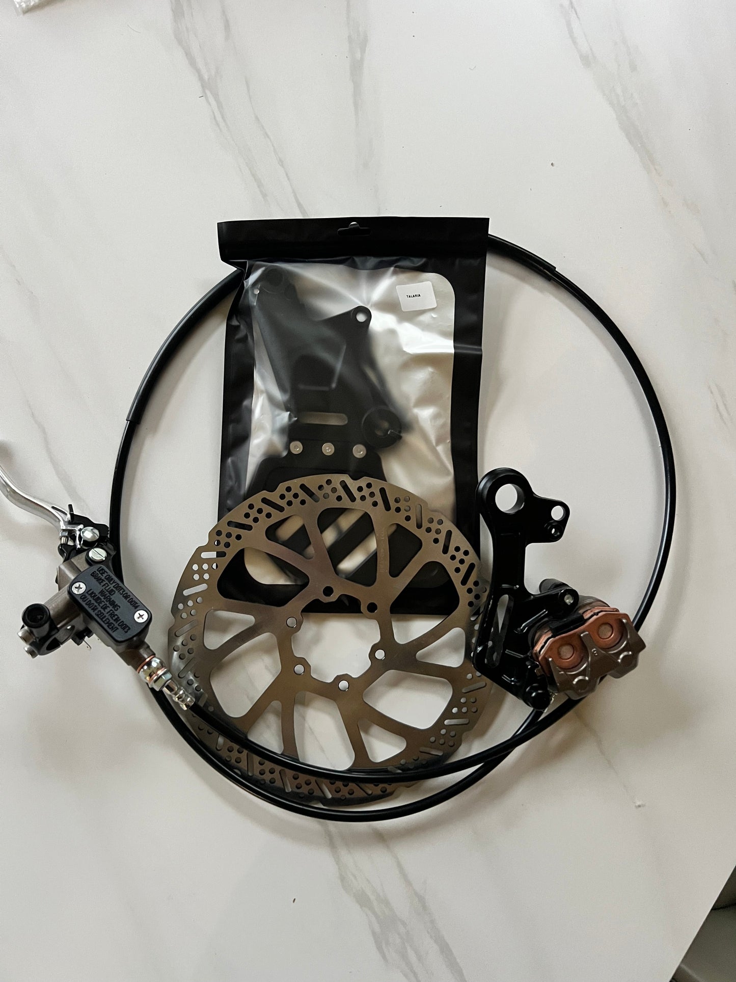 Ramped Racing Surron Light Bee/Eride Pro Moto Brake Kit - Rear Brake Upgrade