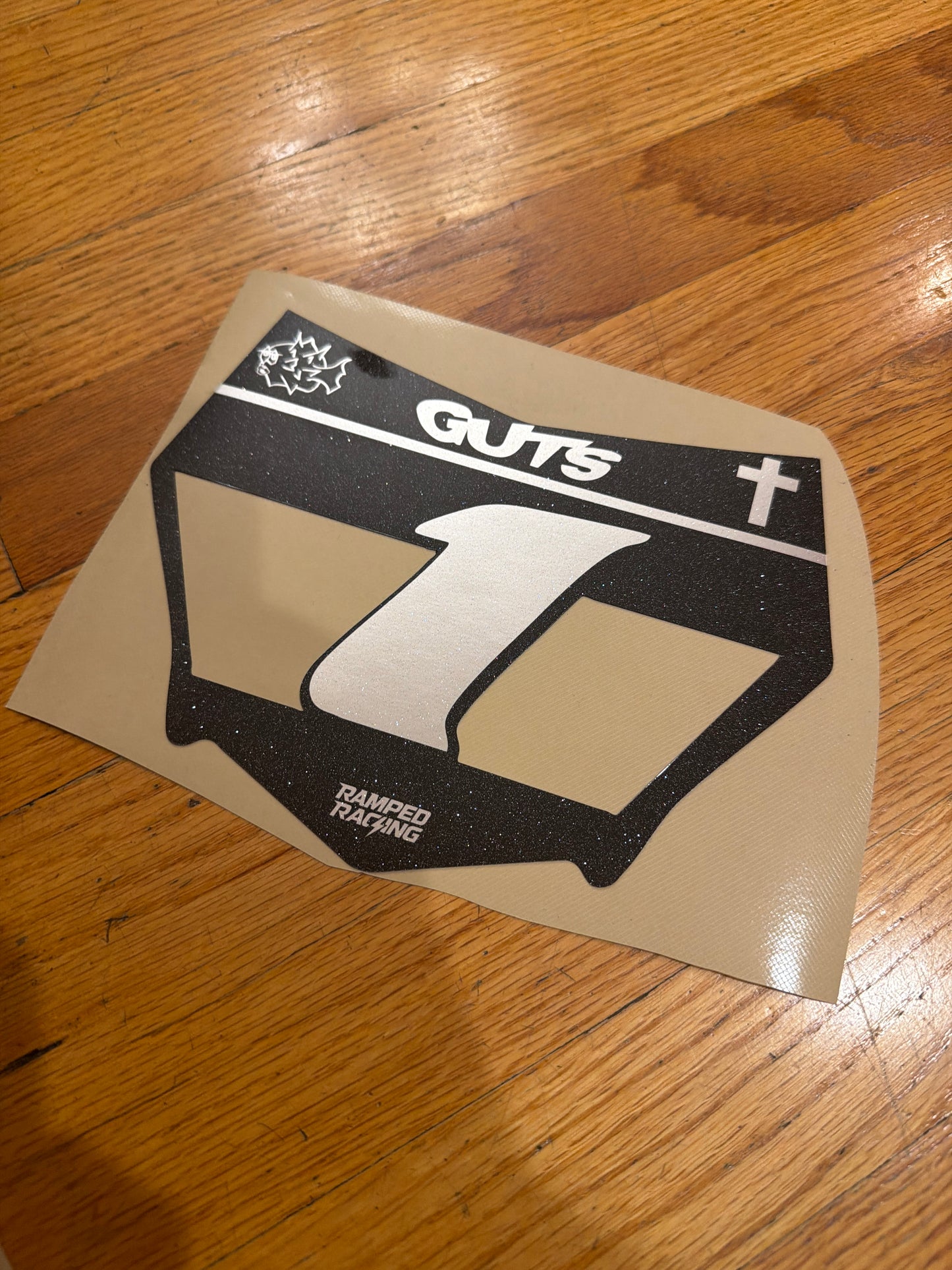 Chrome/S Sparkle #1 Motocutz (Vented Cut)