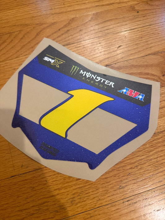 Chrome/S Sparkle #1 Motocutz (Vented Cut)