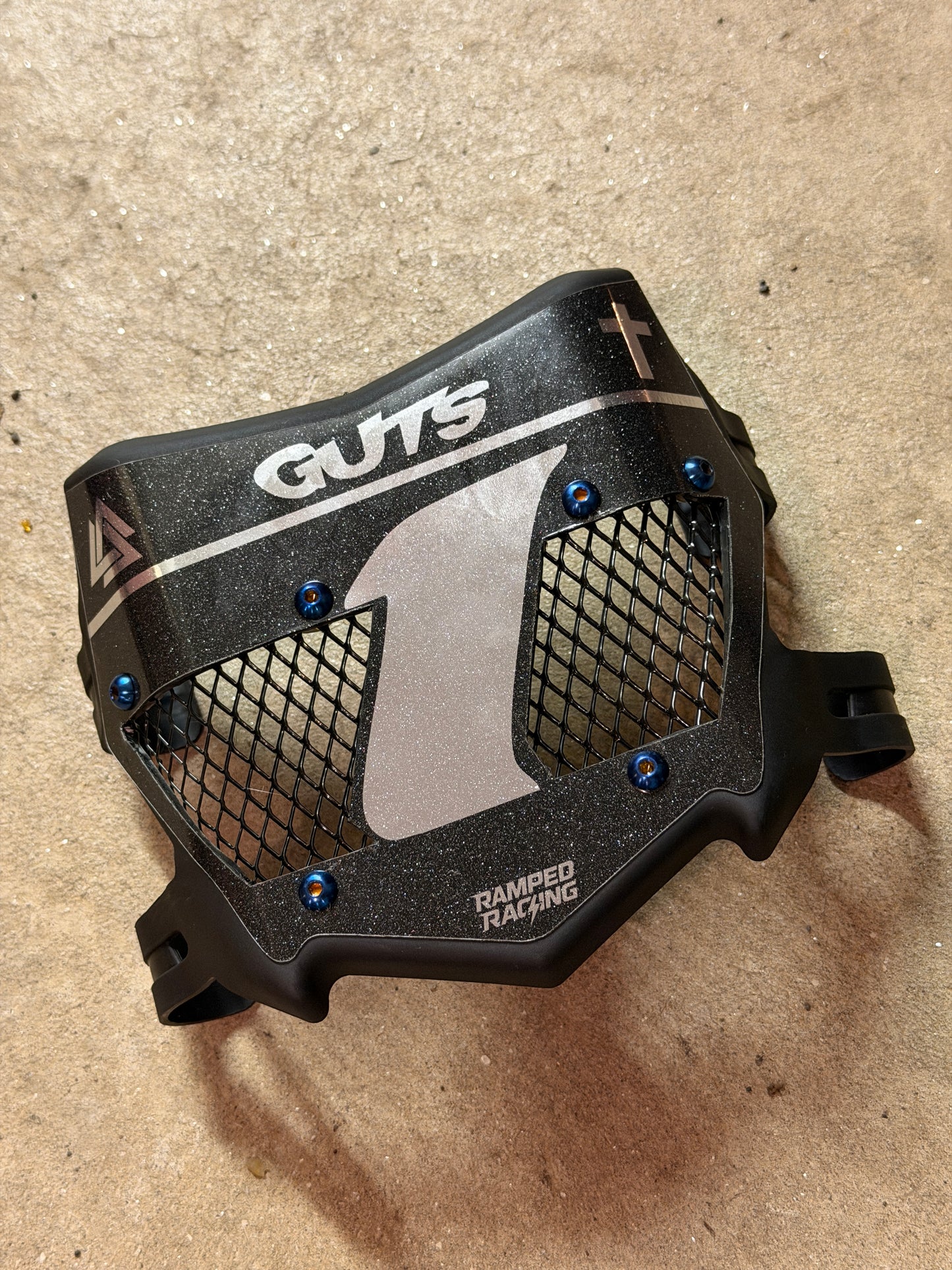 Custom Titanium Vented Plate