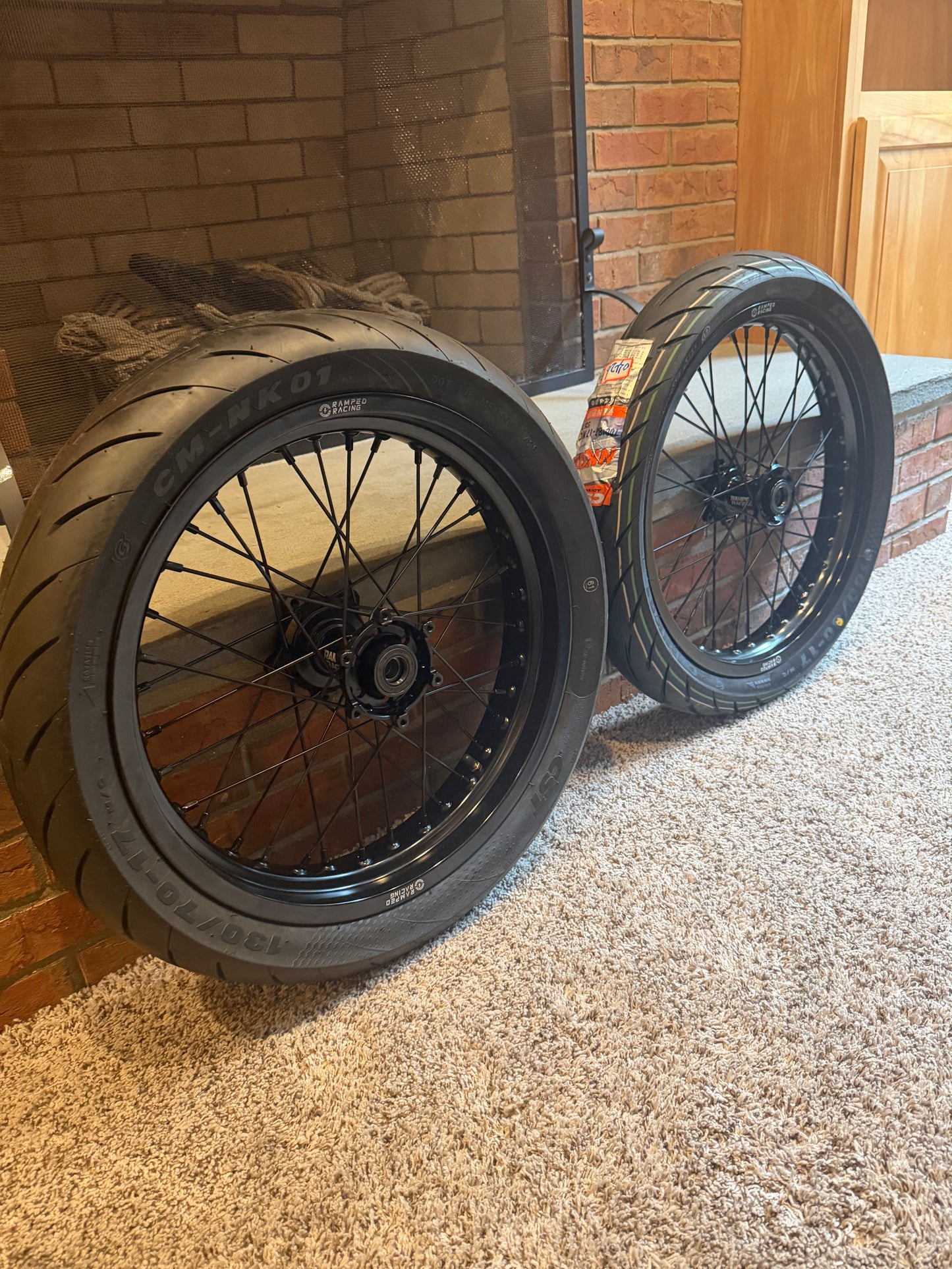 17/17 Ultrawide Supermoto Wheel Set for Surron LBX 2 (PREE ORDER)