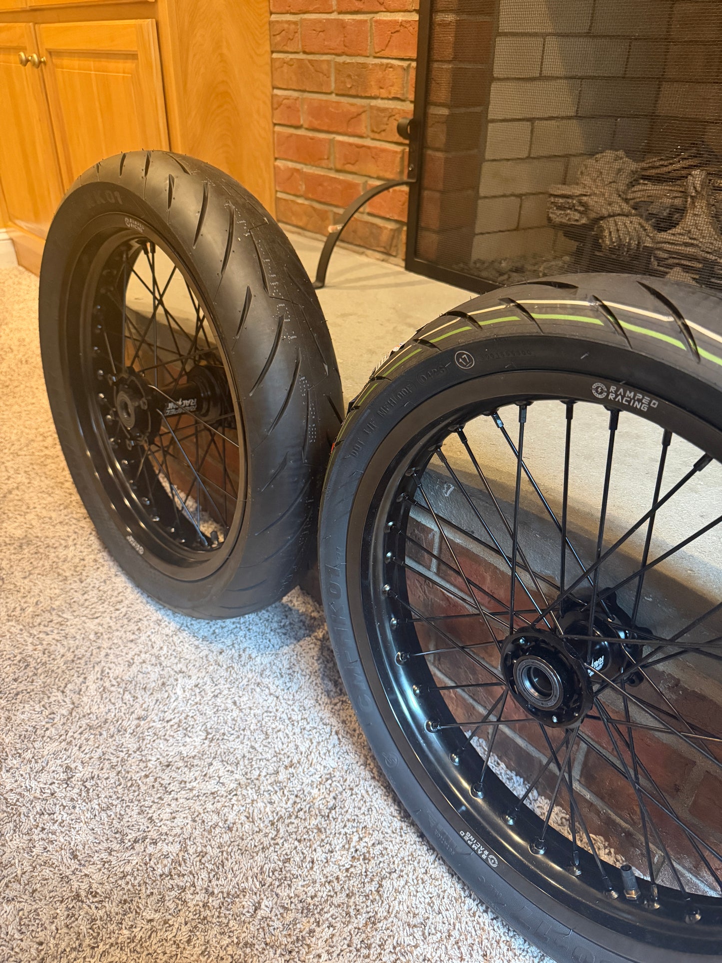 17/17 Ultrawide Supermoto Wheel Set for Surron LBX 2 (PREE ORDER)