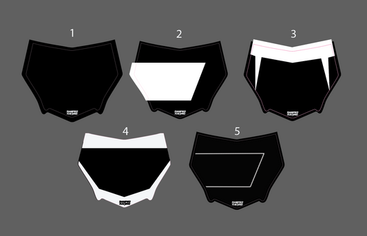 Motocutz Front Plate Decal