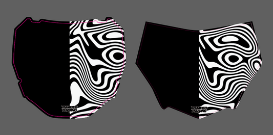 Ripple Design Front Plate Decal