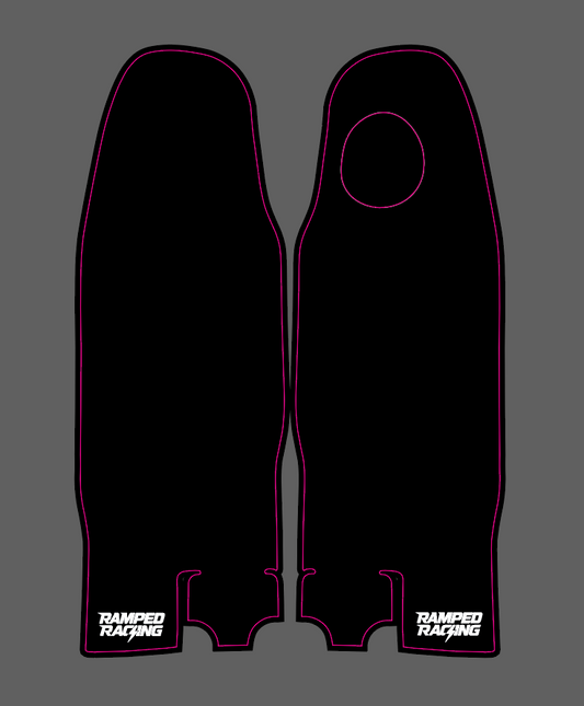 Arctic Leopard/Vetra Blazer Fork Guard Decal