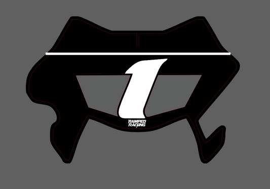 (Vented Cut) Ultra Bee Front Plate Decal