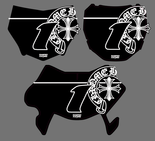 Chrome Hearts Number Plate