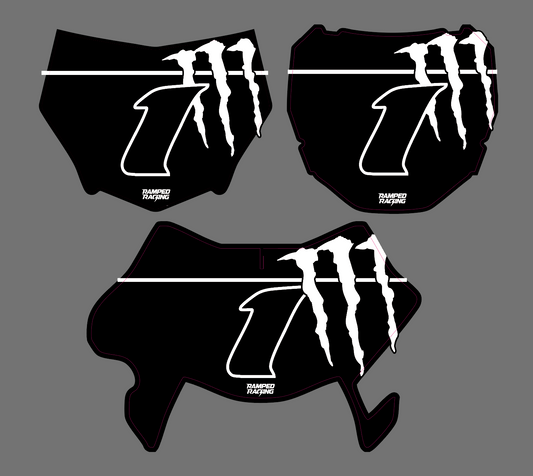 Monster Energy Number Plate