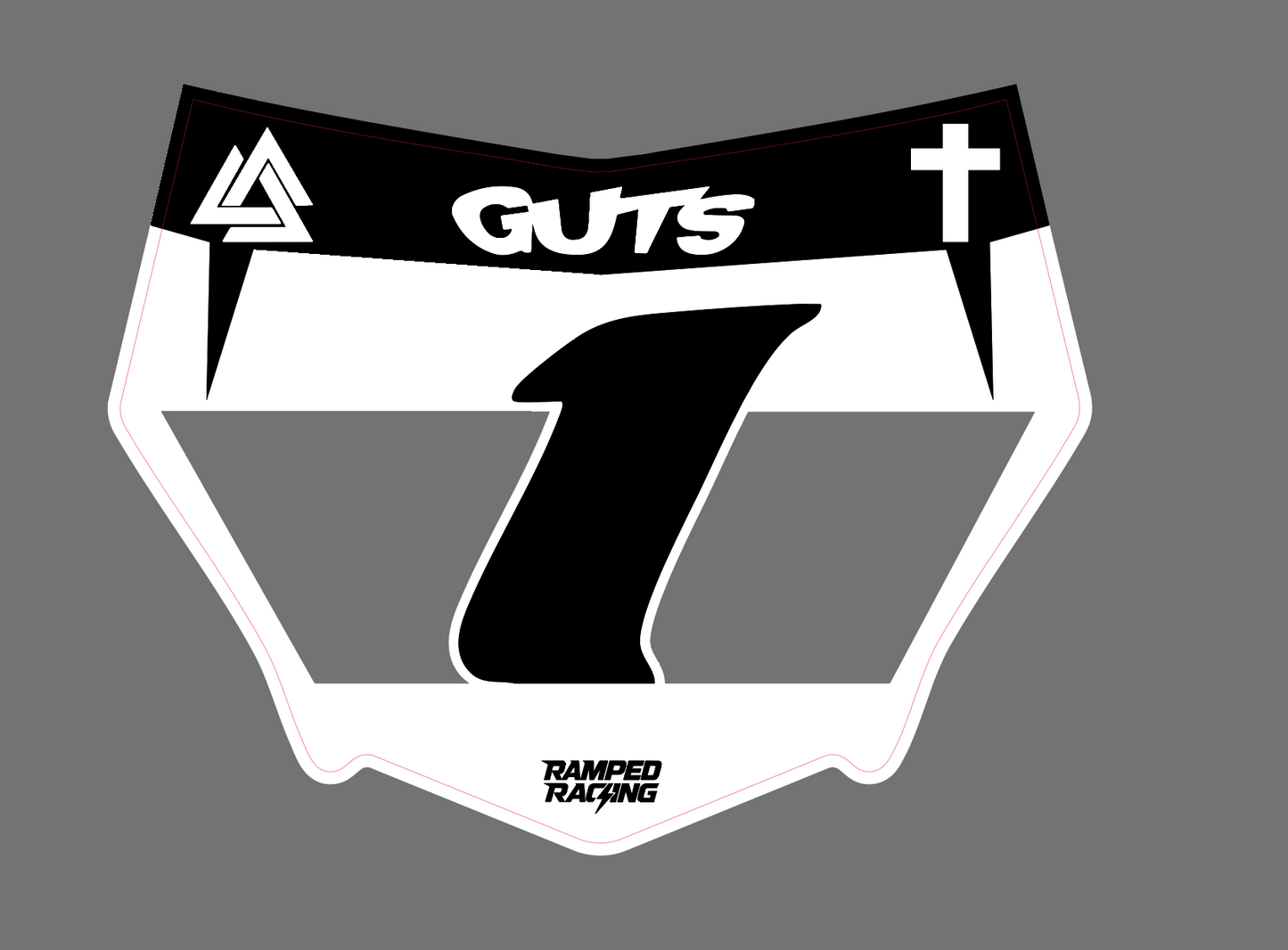 Fang Vented Plate (White)