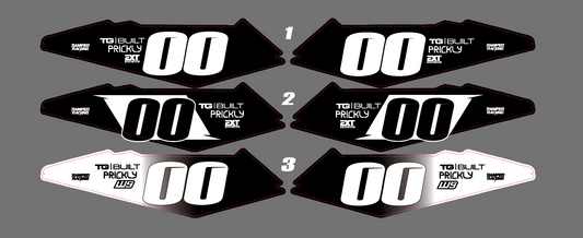 Surron lbx/Eride pro Side Fender Decals