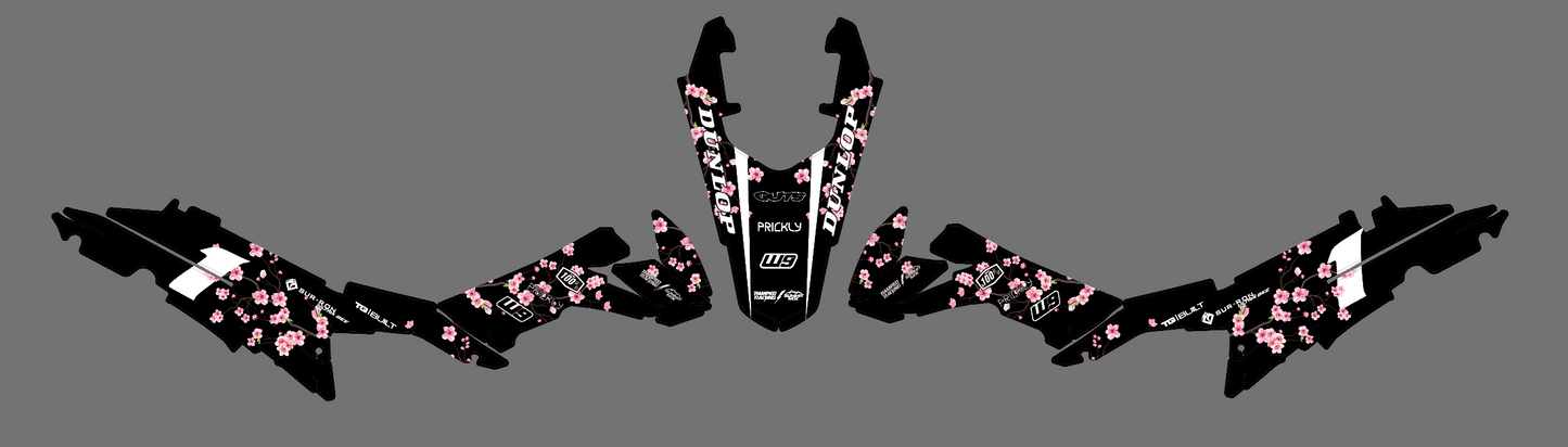 Cherry Blossom Ultra Bee Graphics Kit (Plastics Only)