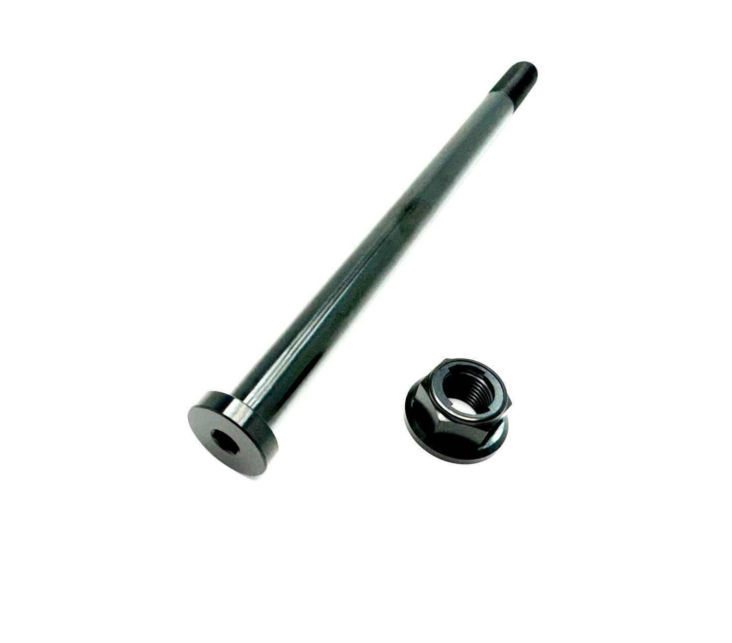 Titanium Rear Axle and Nut - E-Ride Pro SS 2.0 (Two pcs)