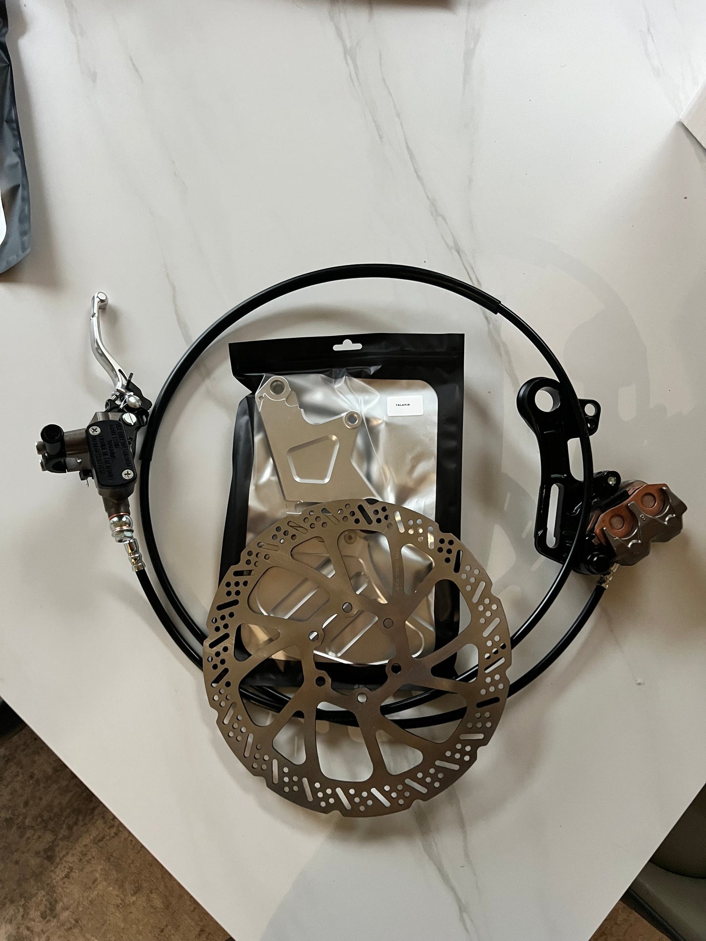 Ramped Racing Surron Light Bee/Eride Pro Moto Brake Kit - Rear Brake Upgrade