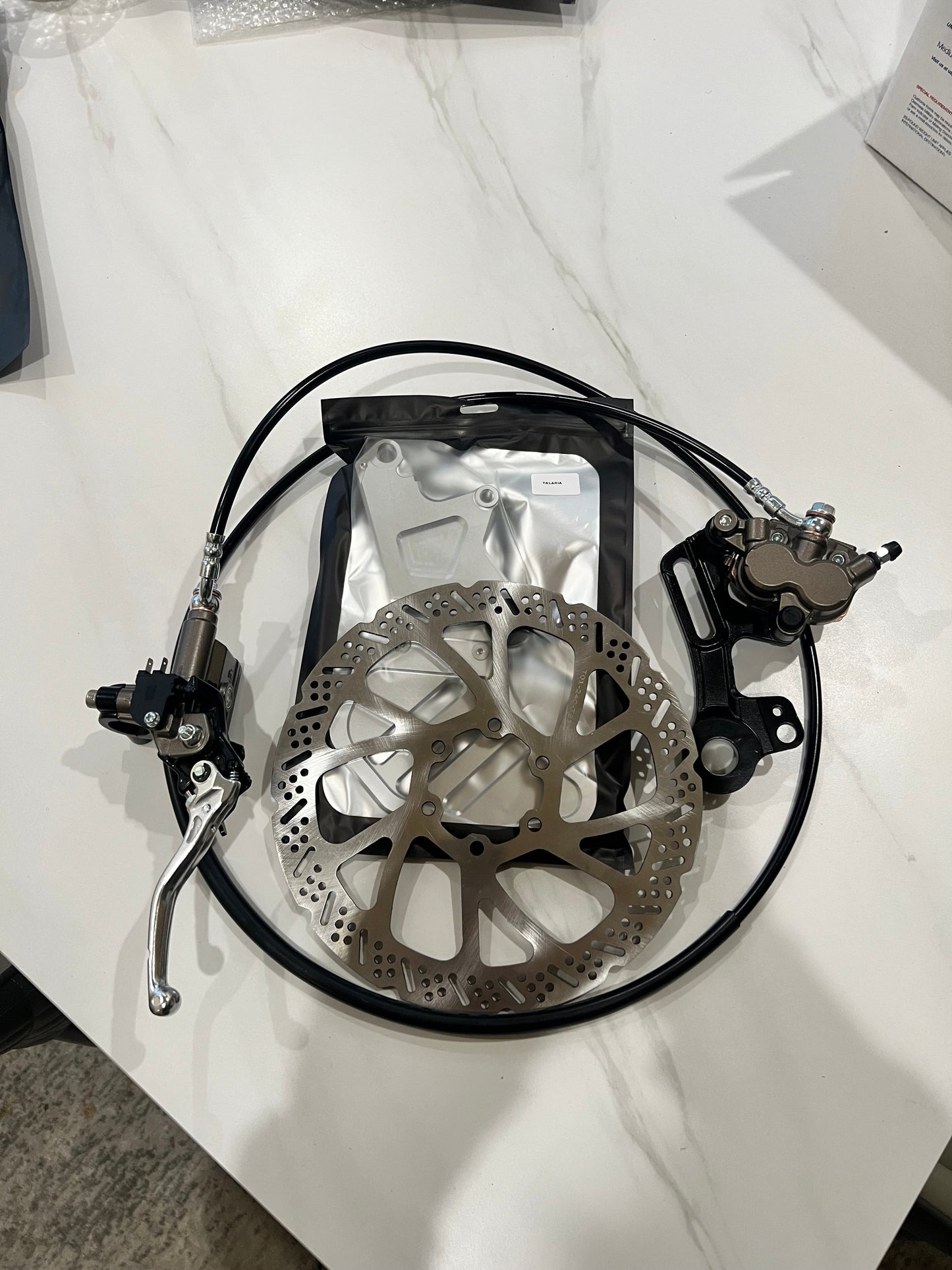 Ramped Racing Surron Light Bee/Eride Pro Moto Brake Kit - Rear Brake Upgrade