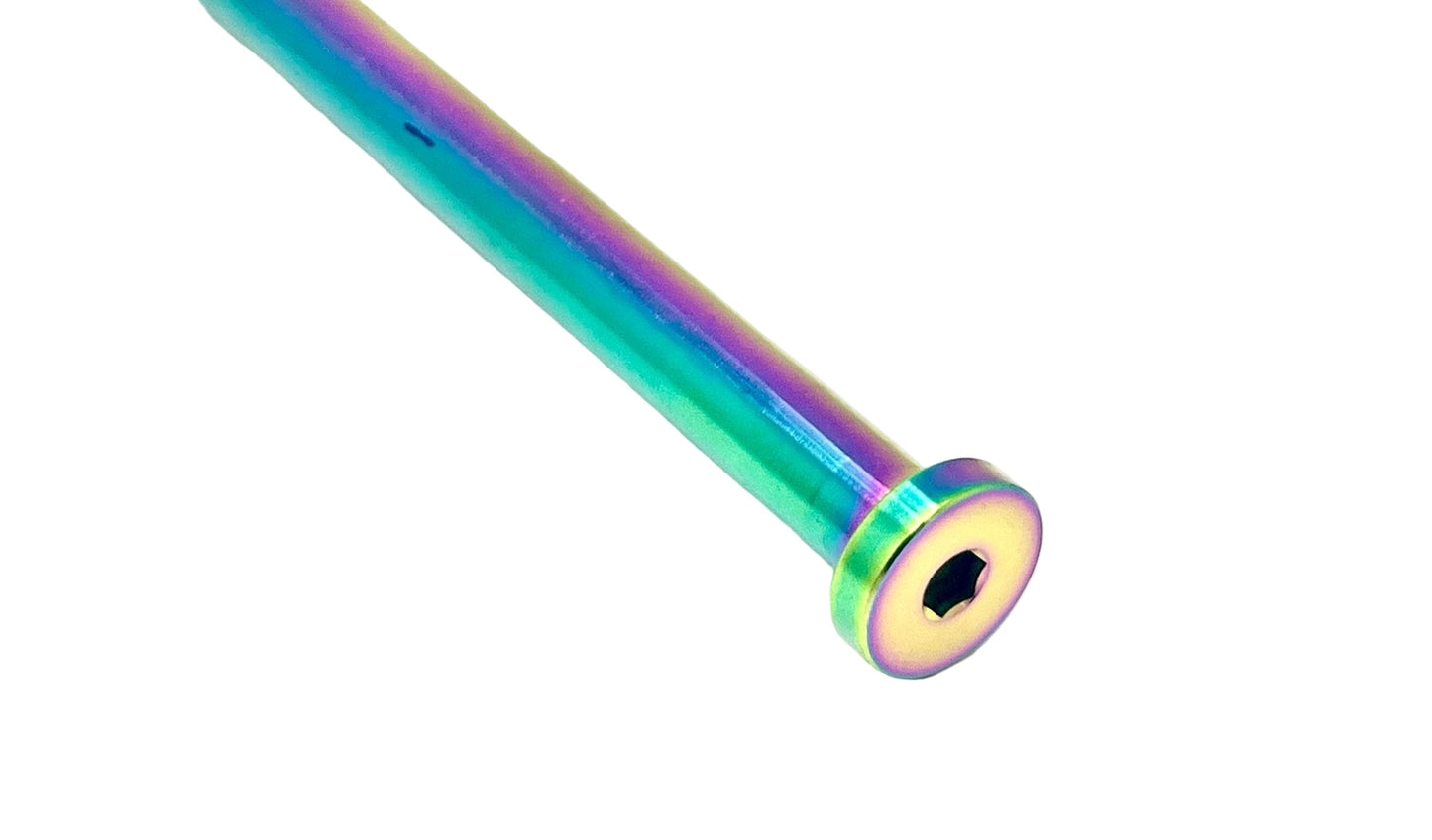 Titanium Rear Axle and Nut - Surron LBX (Two pcs)